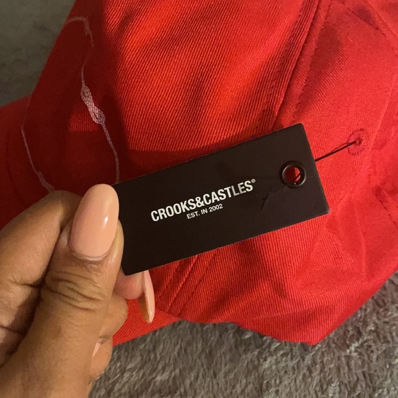 NWT Red Crooks & Castles Cap Hat - Picture 4 of 5